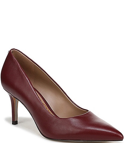 Sam Edelman Vienna Leather Pointed Toe Pumps