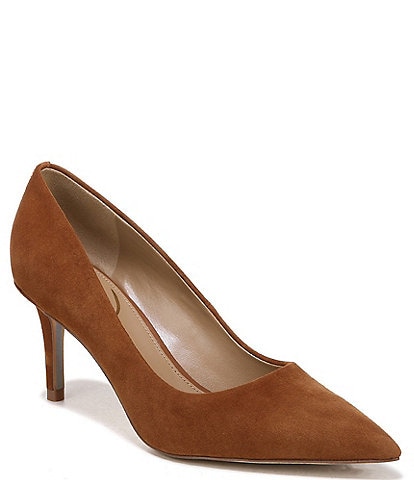 Sam Edelman Vienna Suede Pointed Toe Pumps