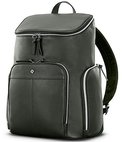 Samsonite Mobile Solution 2 Leather Deluxe Backpack
