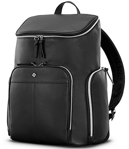 Samsonite Mobile Solution 2 Leather Deluxe Backpack