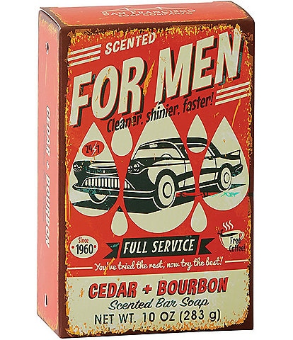 San Francisco Soap Company FOR MEN Bar Soap - Cedar & Bourbon