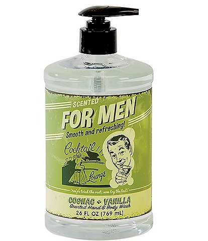 San Francisco Soap Company FOR MEN Liquid Body Wash/Hand Soap - Cognac Vanilla