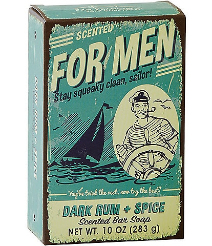 San Francisco Soap Company FOR MEN Scented Bar Soap - Dark Rum & Spice