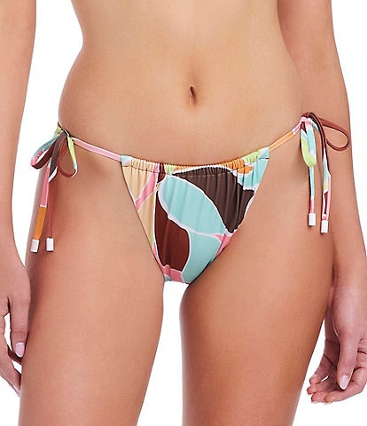 Sanctuary Bright Breeze Tunnel Tie Side Hipster Swim Bottom