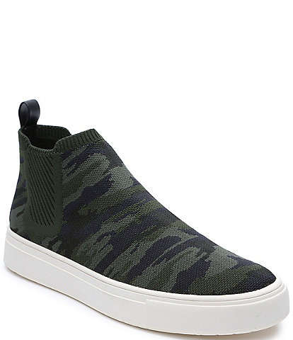 Sanctuary Dare Camo Print Stretch Recycled Chelsea Sneakers