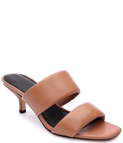 Sanctuary Likely Padded Leather Slide Sandals