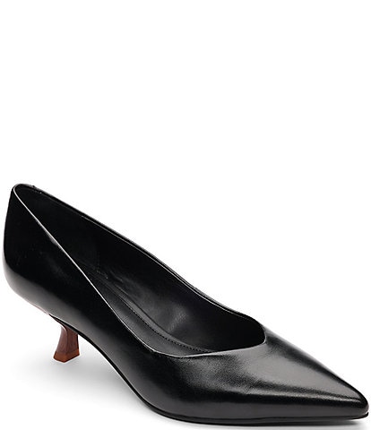 Sanctuary Padma Leather Kitten Heel Pumps