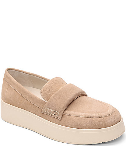 Sanctuary Peacemaker Suede Platform Loafers