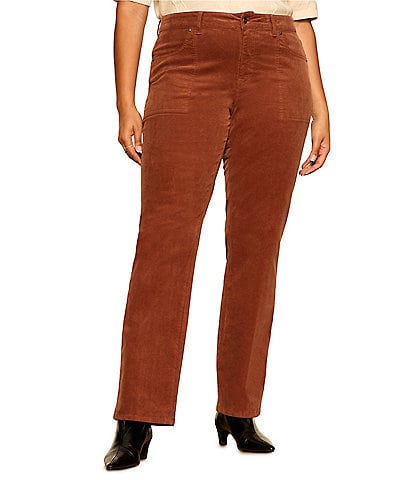 Sanctuary Plus Size Play Date Corduroy Bootcut Full Length Pant
