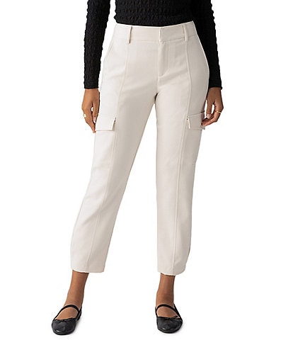 Sanctuary Polished Cargo Mid Rise Relaxed Pants