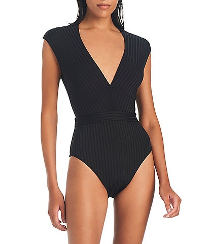 Aqua Eve Women Sexy One Piece Swimsuits Halter Plunge V Neck Cutout Bathing  Suits : : Clothing, Shoes & Accessories