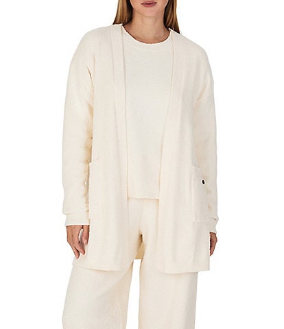 Sanctuary Solid Long Sleeve Knit Open Cardigan