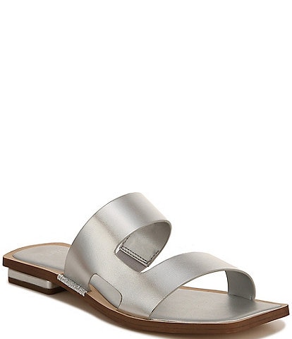 Sarto by Franco Sarto Emily Metallic Slide Sandals