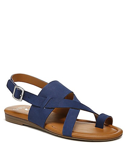 Sarto by Franco Sarto Gia Leather Toe Ring Thong Sandals