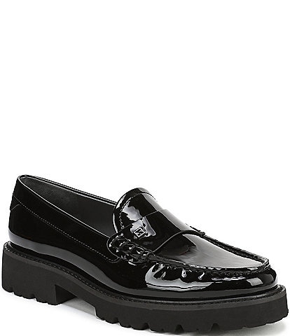 Sarto by Franco Sarto Saffron Patent Lug Sole Loafers