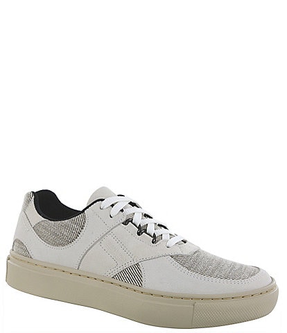 SAS High Street-X Leather and Twill Sneakers