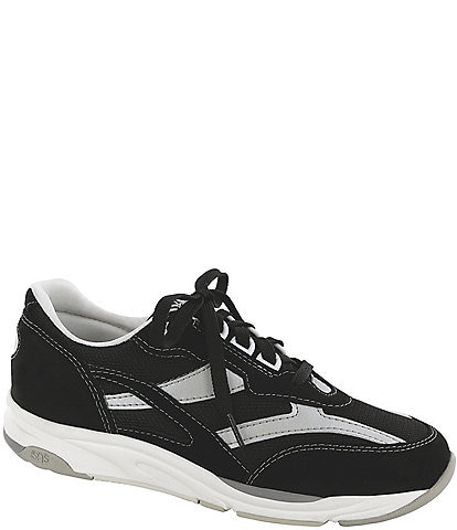 SAS Tour Leather & Mesh Wedge Sneakers