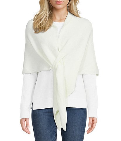 SASSO + SMYTH Knit Triangle Pull Through Scarf