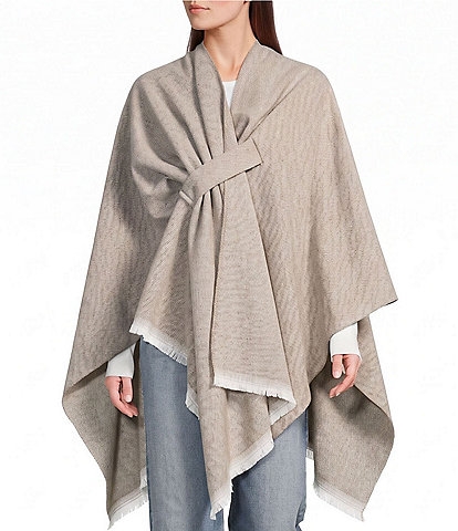 SASSO + SMYTH Textured Pull Through Blanket Scarf