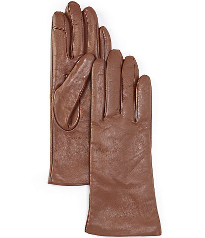 SASSO + SMYTH Women's Cashmere Lined Leather Gloves