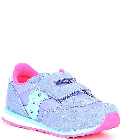 Saucony Girls' Baby JAZZ Hook And Loop Sneakers (Infant)