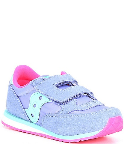 Saucony Girls' Baby JAZZ Hook And Loop Sneakers (Toddler)