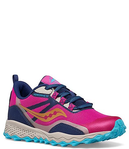 Saucony Girls' Peregrine 12 Shield Water Resistant Running Sneakers (Youth)