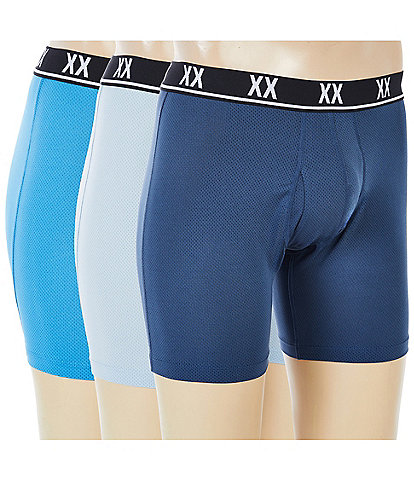 Saxx Essential Performance Mesh Boxer Brief Fly 3-Pack