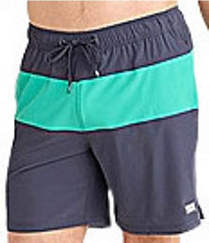 SAXX  Oh Buoy 2N1 Color Block 7" Inseam Volley Swim Trunks