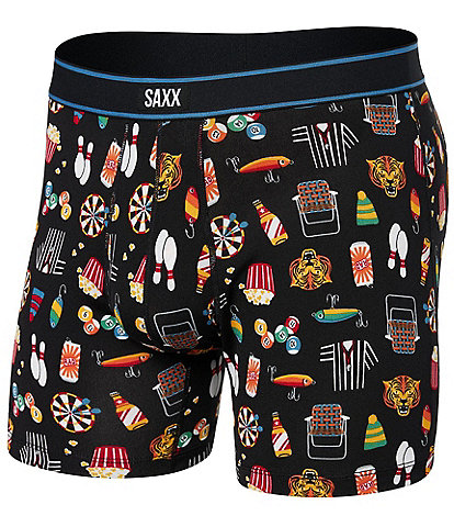 SAXX Daytripper Relaxed Fit Types Of Stripes 5" Inseam Boxer Briefs