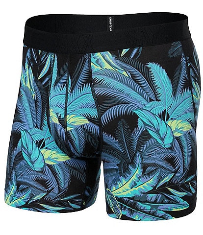 SAXX DropTemp™ Cooling Tropical Jungle 5" Inseam Boxer Briefs