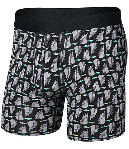 SAXX Flight Pattern Drop Temp® Cooling 6#double; Boxer Brief