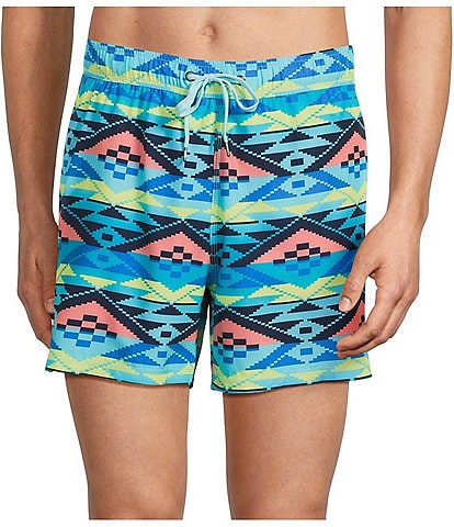 SAXX Geo Gradient Swim Trunks