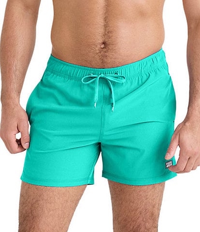 SAXX Oh Bouy 2N1 5" Solid Volley Swim Trunks