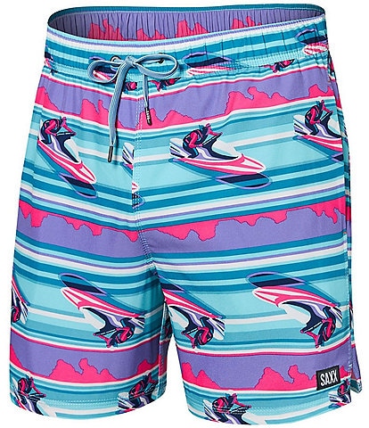 SAXX Oh Buoy Two-In-One Jet Ski 5" Inseam Volley Shorts