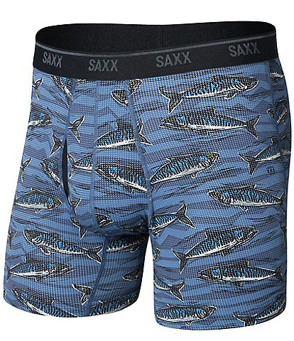 SAXX Quest Quick Dry Mesh Performance Boxer Briefs