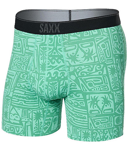 SAXX Quest Quick-Dry Printed Mesh 5" Boxer Briefs