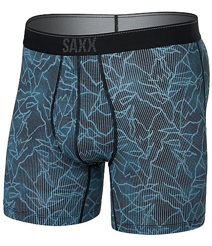 SAXX Quest Slim-Fit Quick-Drying Mesh 5" Inseam Boxer Briers