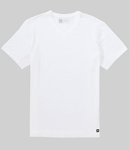 Saxx Short Sleeve V-Neck Drop Temp Cotton Tee 2-Pack