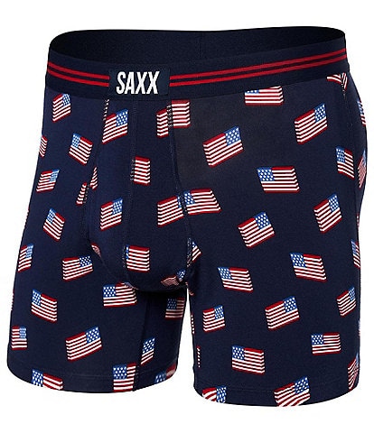 SAXX Ultra Super Soft Americana 5#double; Inseam Boxer Briefs