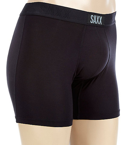 SAXX Vibe Black Boxer Briefs 2-Pack
