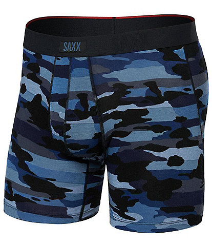 SAXX Vibe Xtra Cloudbank Camouflage 6" Inseam Boxer Briefs