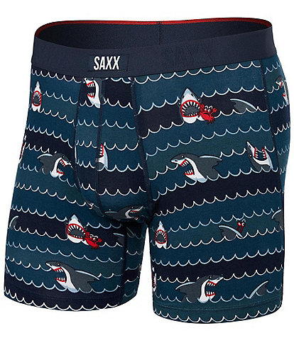 SAXX Vibe Xtra Get Sharky Hurricane 6" Inseam Boxer Briefs