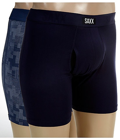 Saxx Vibe Xtra Soft Comfort Mesh Boxer Brief Fly 2-Pack