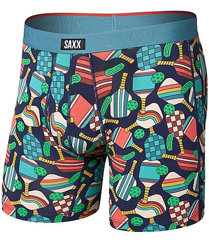 SAXX Vibe Xtra Soft Comfort Pickleball 6#double; Boxer Briefs