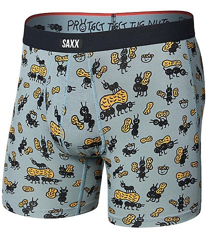SAXX Vibe Xtra Soft Comfort Printed 6#double; Boxer Briefs