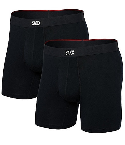 SAXX Vibe Xtra Solid 6#double; Inseam Boxer Briefs 2-Pack