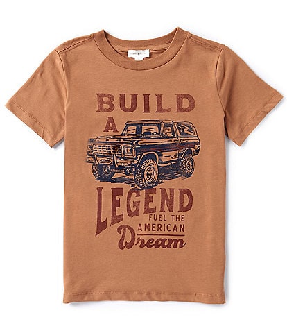 Scene&Heard Big Boys 8-20 Short Sleeve Legend Car Graphic T-Shirt