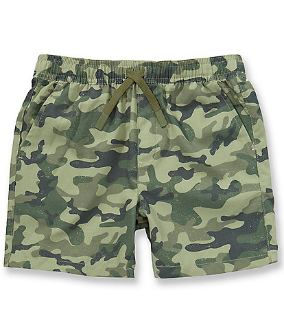 Scene&Heard Big Boys Camouflage Pull-On Ripstop Shorts
