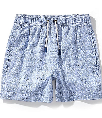 Scene&Heard Big Boys Coordinating Pattern Swim Trunks